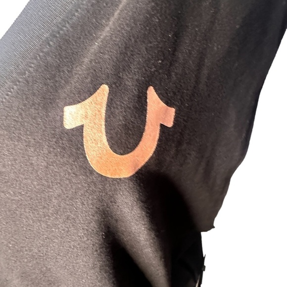 NWT Trueโ Religion Boxy TRBJ Tank with Lucky Horseshoe & Buddha Graphic - Picture 4 of 12